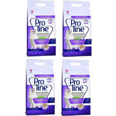 Pro Line Lavanta Kokulu Bentonit Kedi Kumu 5 Lt 4