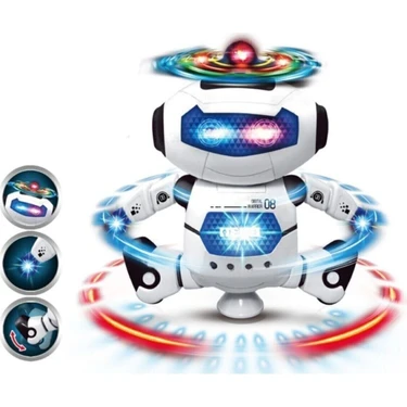 Brother Toys Müzikli Işıklı Dans Eden Robot Eğlenceli Oyun Arkadaşı Erkek Çocuklar