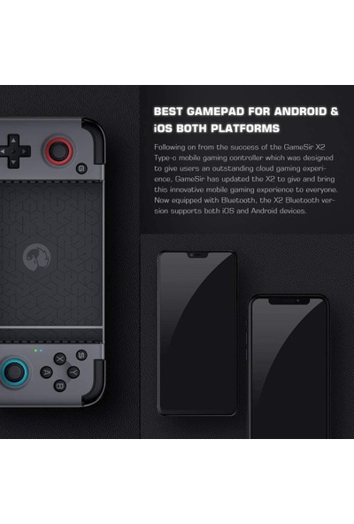 Gamesir X2 Bluetooth Mobil Oyun Denetleyicisi (2021)