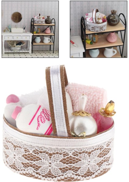 Bebek Mobilya 1:12 Ölçekli Dollhouse Minyatür Bahthroom Mobilya Aksesuarları (Yurt Dışından) fiyatları