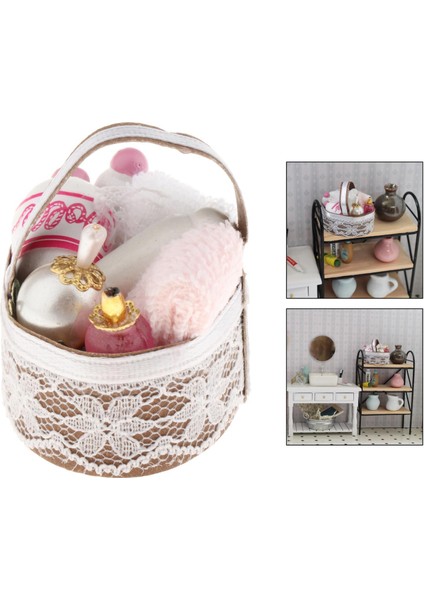Bebek Mobilya 1:12 Ölçekli Dollhouse Minyatür Bahthroom Mobilya Aksesuarları (Yurt Dışından) modelleri