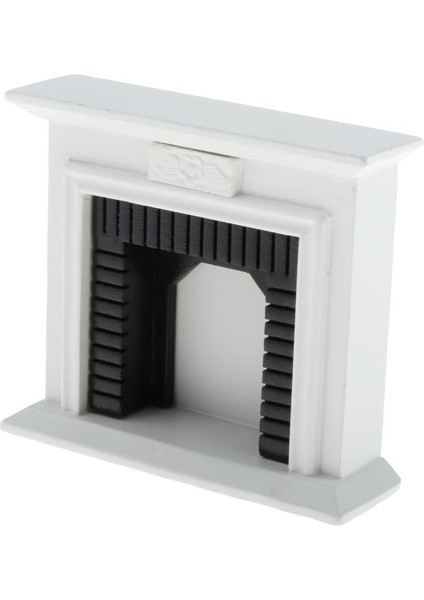 Ahşap Dollhouse Mobilya 1/12 Mini Diy Oda Minyatür Şömine Aksesuar Beyaz2 (Yurt Dışından) fiyatları
