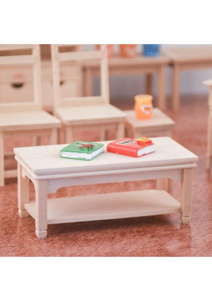 1:12 Ölçekli Masa Dollhouse Minyatür Mobilya Oturma Odası (Yurt Dışından) modelleri