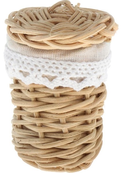 1:12 Dollhouse Mobilya Minyatür Rattan Sepet Model Çocuk Oyuncak Oyun Toy (Yurt Dışından)