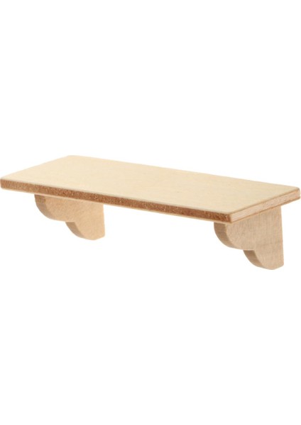 12. Ölçekli Dollhouse Mini Duvar Rafları Bitmemiş Oyuncak Aksesuar Diy Montajı (Yurt Dışından) fiyatları