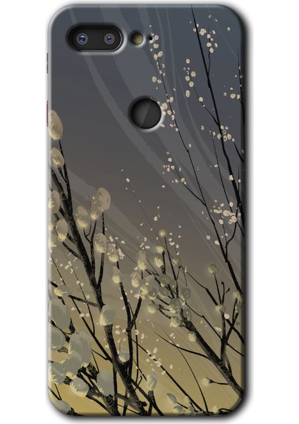 General Mobile Gm 9 Pro Kılıf Hd Desen Baskılı Arka Kapak - Branches Flowers