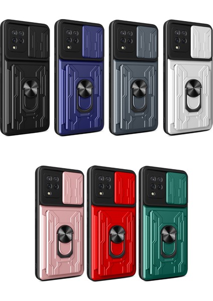 Samsung Galaxy Için Yüzük Standlı Telefon Kılıfı - Siyah (Yurt Dışından) fiyatları