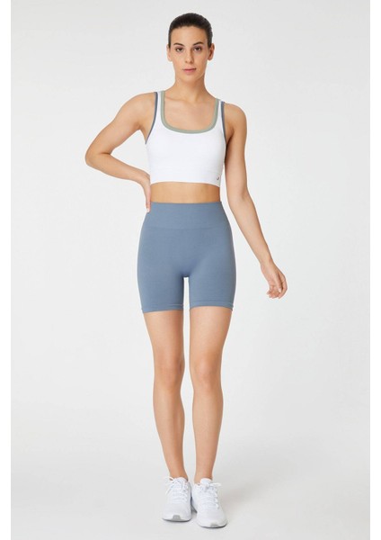 Lucia Biker Tayt Mavi