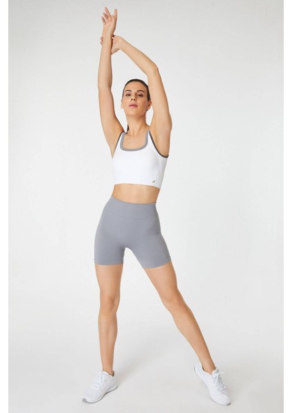 Lucia Biker Tayt Gri