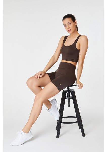 Lucia Biker Tayt Koyu Kahve