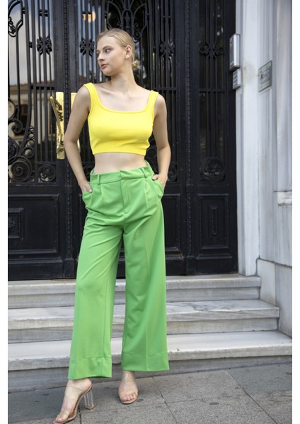 Kadın Kumaş Palazzo Pantolon fırsatları