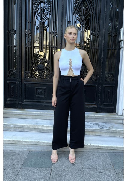 Kadın Kumaş Palazzo Pantolon fırsatları