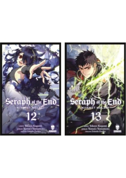 Seraph Of The End 8-9-10-11-12-13 Çizgi Roman 6 Kitap Set modelleri