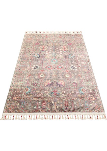 Antique Atk 10 D.multy Kolay Kullanımlı Kaymaz Karabağ ve Antik Desenlere Sahip Yıkanabilir Makine Halısı fırsatları