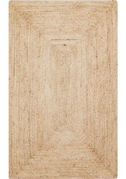 Echo Ech 10 Natural El Dokuma Naturel Jüt Hasır Halı