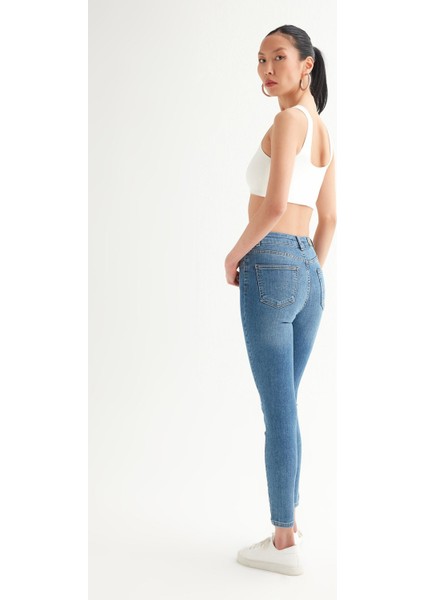 Likralı Skinny Jean