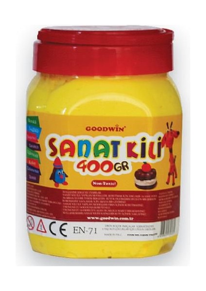 Sanat Kili 400 gr Sarı