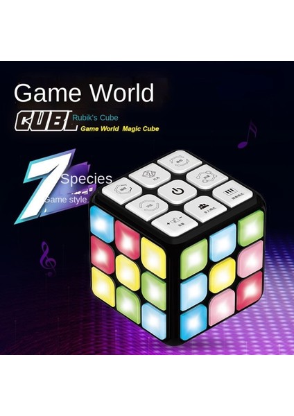 Ses ve Hafif Bulmaca Magic Cube (Gösteri Olarak)