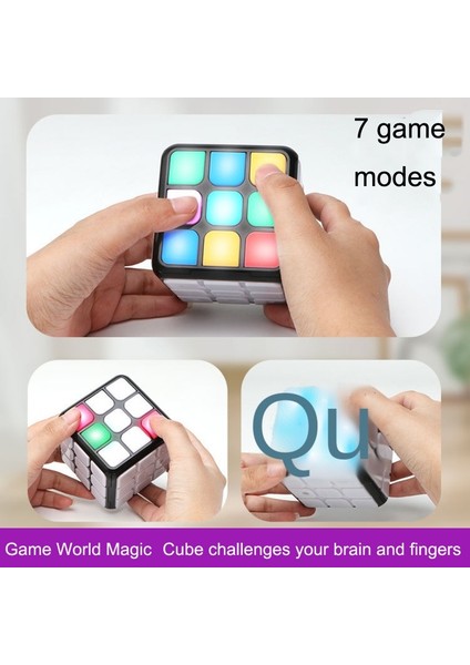 Ses ve Hafif Bulmaca Magic Cube (Gösteri Olarak)