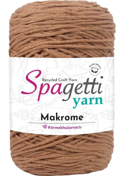 Spagetti Yarn Bal Köpüğü Pamuk Makrome Ip