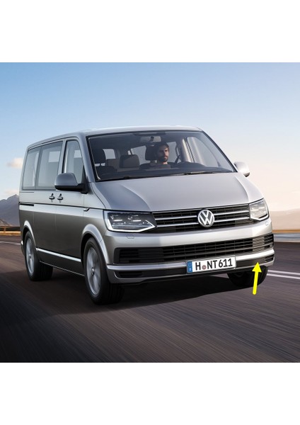 Vw Volkswagen Transporter T6 2016-2019 Ön Tampon Sol Sis Izgara Kapağı Sissiz 7E0807489C