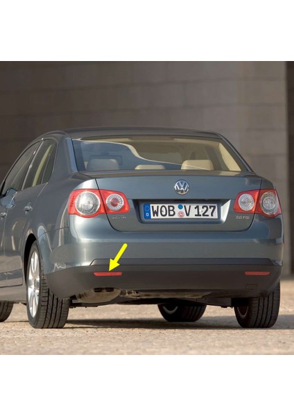 Vw Volkswagen Jetta Mk5 2006-2011 Arka Tampon Sol Alt Köşe Reflektörü Yansıtıcı Kedi Gözü 1K5945105 fiyatları