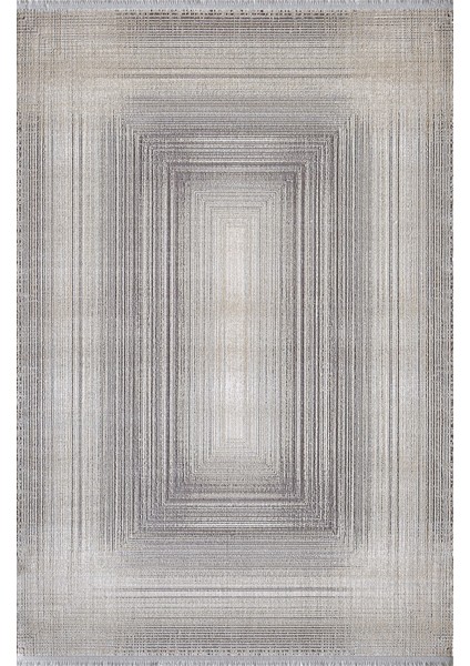 Elite QE06A Gri Vizon Modern Desen Halı