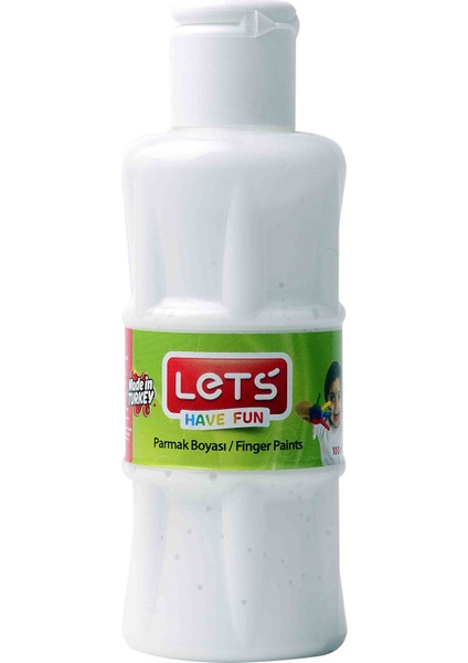 Lets Parmak Boyası 100 ml Beyaz / L-5651