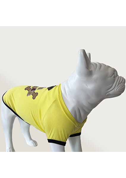 Cool Suit Bone Digger Küçük-Orta-Büyük Irk Sarı Köpek T-Shirt