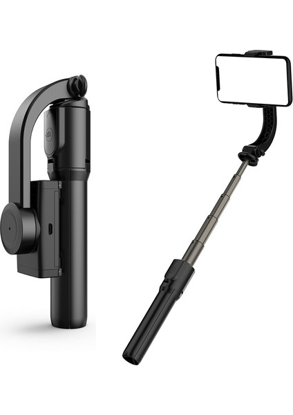 Cep Telefonu Canlı Selfie Çubuğu Braketi Tek Eksenli Sarsıntı Önleyici Sabitleyici Çok Fonksiyonlu Yeni Video Çekimi Hepsi Bir Arada Tripod(Yurt Dışından)
