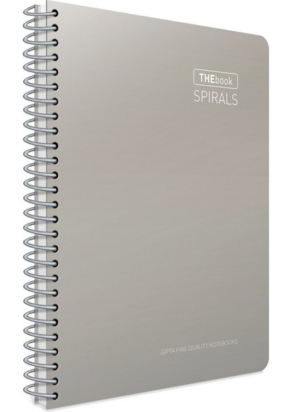 Thebook Spiralli Sert Kapak Defter A4 200 Yaprak Kareli