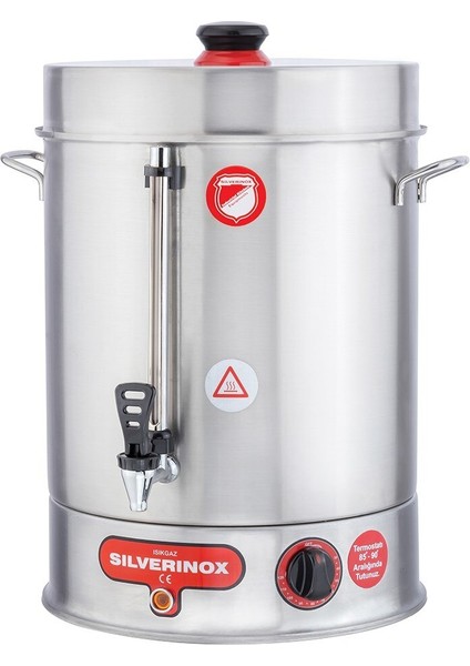 Sılverınox - 160 Bardak 12LT Filtre Kahve Makinesi