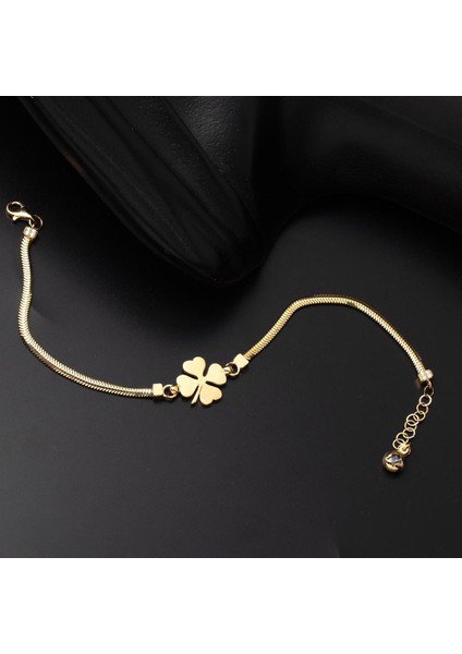 Yonca 14 Ayar Altın Bileklik modelleri