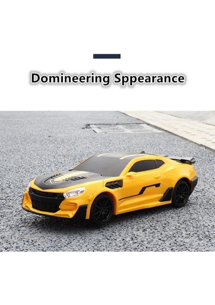 2 Ila 1 Uzaktan Kumanda Rc Dublör Araba 2.4g 4WD Rc Yarış Araba Oyuncak Müzik Işık Ses Efekti ile Bir Anahtar Deformasyon Arabalar |(Yurt Dışından)