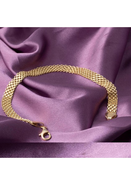 8 mm Enli 14 Ayar Altın Zincir Bileklik fırsatları