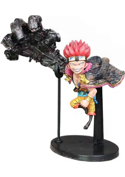 20 cm Tek Parça Eustass Çocuk Sd Anime Figure Supernova Çocuk Korsanlar Kaptan Pvc Koleksiyon Model Bebekler Oyuncaklar Erkek Hediyeler | Aksiyon Figürleri