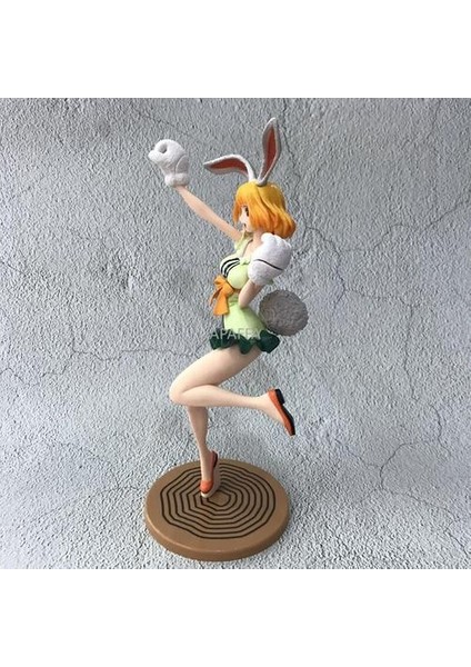 25 cm Tek Parça Havuç Kyarotto Ay Aslan Vizon Aile Maymun D. Luffy Sanji Hasır Şapka Korsanlar Kinemon Pvc Aksiyon Model Oyuncak | Aksiyon Figürleri