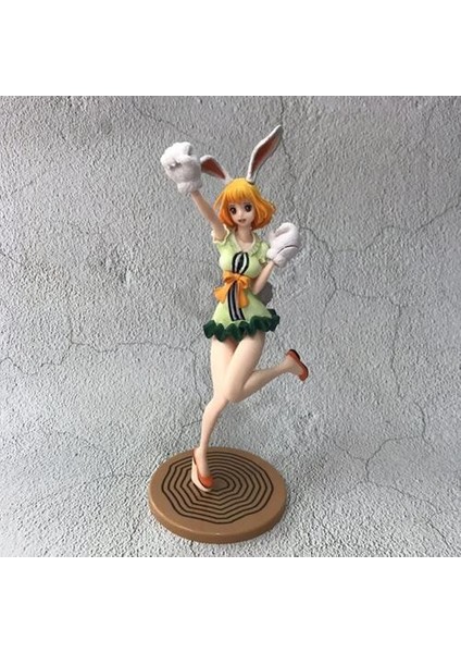 25 cm Tek Parça Havuç Kyarotto Ay Aslan Vizon Aile Maymun D. Luffy Sanji Hasır Şapka Korsanlar Kinemon Pvc Aksiyon Model Oyuncak | Aksiyon Figürleri