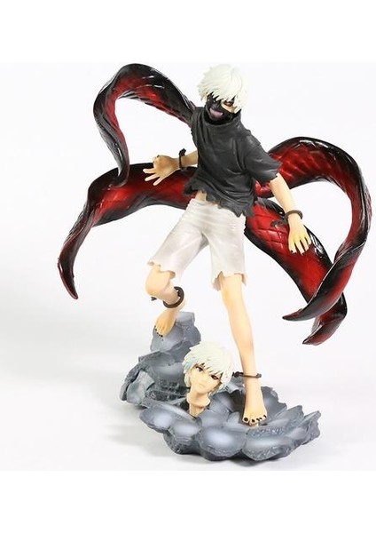 Tokyo Ghoul Kaneki Ken Uyanmış Ver 1/8 Şekil Model Oyuncak Koleksiyonu Heykelcik | Aksiyon Figürleri