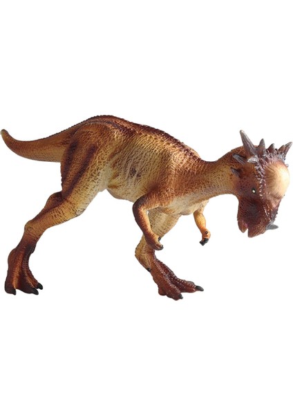 27 cm Gerçekçi Pachycephalosaurus Jurassic Dünya Katı Şekil Dinozorlar Oyuncaklar Çocuklar Için Film Dinozor Model Oyuncaklar Hediye Çocuklar Için | Aksiyon Figürleri
