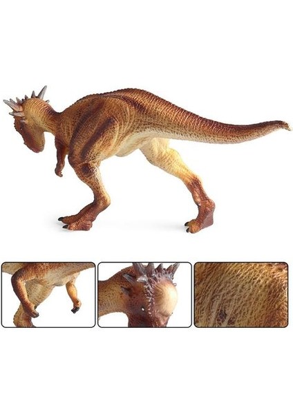 27 cm Gerçekçi Pachycephalosaurus Jurassic Dünya Katı Şekil Dinozorlar Oyuncaklar Çocuklar Için Film Dinozor Model Oyuncaklar Hediye Çocuklar Için | Aksiyon Figürleri fiyatları