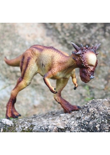 27 cm Gerçekçi Pachycephalosaurus Jurassic Dünya Katı Şekil Dinozorlar Oyuncaklar Çocuklar Için Film Dinozor Model Oyuncaklar Hediye Çocuklar Için | Aksiyon Figürleri fırsatları