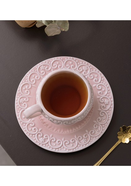 Porselen Avrupa Çay Kupası Vintage Öğleden Sonra Kahve Zarif Çay Bardağı Seti Ingilizce Yaratıcı Taza Desayuno Mutfak Ürünü BS50CC | Kahve Kupası ve tabak Setleri