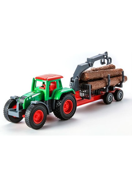 Yüksek Simülasyon Mühendisliği Araçları, 1: 43 Ölçekli Alaşım Tarım Traktörleri Metal Ahşap Taşıma Araçları, | Taşıma Araçları | Tarımsal Traktörlermetal Traktör(Yurt Dışından)
