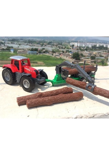 Yüksek Simülasyon Mühendisliği Araçları, 1: 43 Ölçekli Alaşım Tarım Traktörleri Metal Ahşap Taşıma Araçları, | Taşıma Araçları | Tarımsal Traktörlermetal Traktör(Yurt Dışından) fırsatları