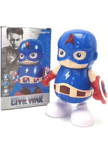 Marvel Avengers Kahraman Şekil Modeli Demir Adam, Örümcek Adam, Hulk Elektrikli Ses Işık Müzik Dans Robot Çocuk Souptoys Hediyeler | Aksiyon Figürleri(Yurt Dışından)