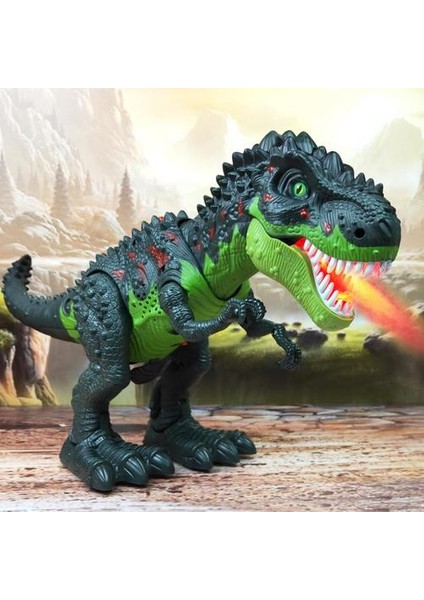 Rc Dinozor Tyrannosaurus Rex Hayvan Uzaktan Kumanda Sesleri Dinobot Elektrikli Yürüyüş Hayvanlar Oyuncak Müzik Işık Sprey Oyuncaklar | Rc Robotlar ve hayvanlar