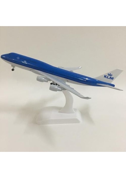 20 cm Klm Royal Hollanda Boeing 747 Uçak Modeli Uçak Modeli Uçak Modeli 1: 300 Diecast Metal Uçaklar Oyuncaklar Toplamak | Diecasts oyuncak Araçlar