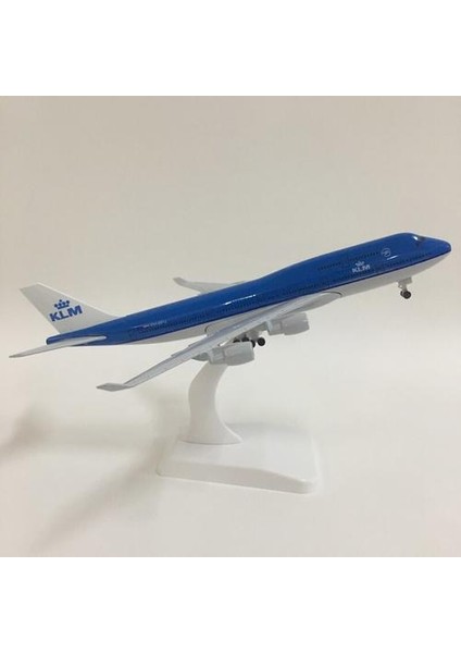 20 cm Klm Royal Hollanda Boeing 747 Uçak Modeli Uçak Modeli Uçak Modeli 1: 300 Diecast Metal Uçaklar Oyuncaklar Toplamak | Diecasts oyuncak Araçlar