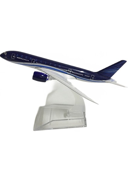 16 cm Azerbaycan Boeing 787 Uçak Modeli Uçak Modeli Uçak Modeli Diecast Metal Uçaklar Modeli 1: 400 Düzlem Oyuncak | Diecasts oyuncak Araçlar